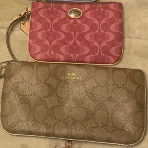 Coach wristlet